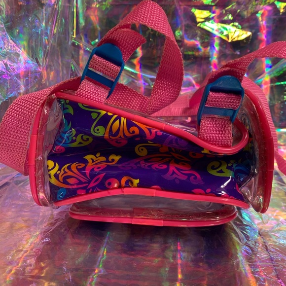 Lisa FRANK Roxie Rollie cats mini backpack 90sRARE - Picture 6 of 8